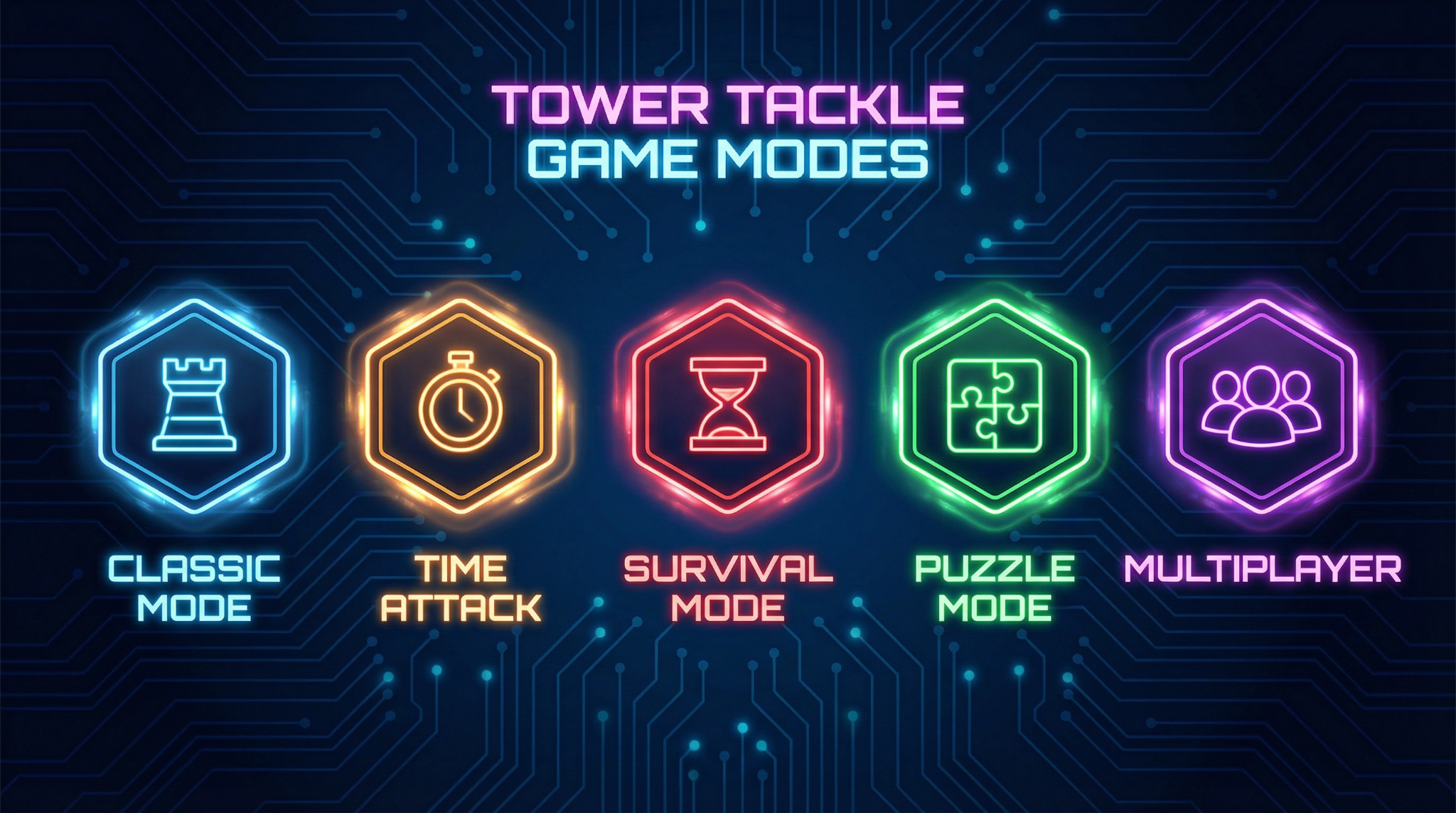 Tower Tackle mode overview